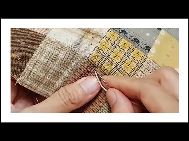 💎Scrap Fabric Magic – Patchwork Tote Bag Tutorial
