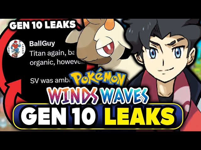 LEAKER GIVES NEW POKEMON GEN 10 UPDATES! NEW MAP RUMORS & MORE!