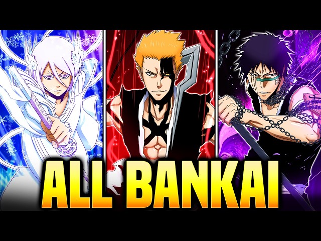 ALL 28 Bankai In Bleach EXPLAINED!