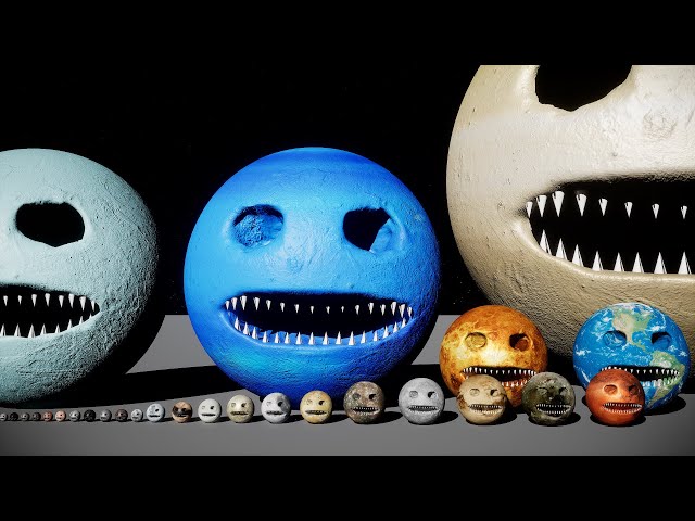 Solar System Size Comparison | Solar System Woke Up 3D