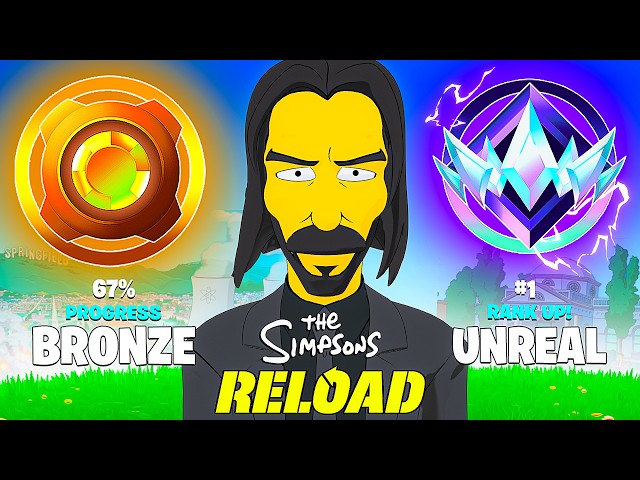 I Played 24 HOURS for UNREAL RELOAD! (Simpsons)