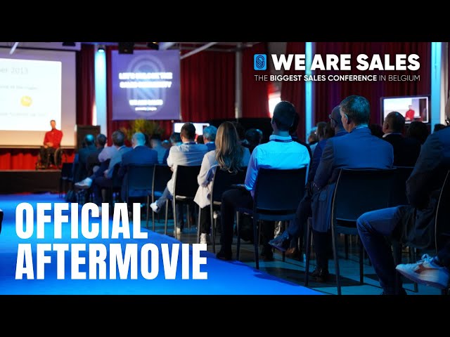 We Are Sales Conference 2022 | The official aftermovie