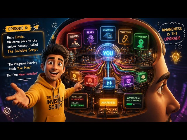 The Algorithm Inside Your Head| Sub-conscious mind | THE INVISIBLE SCRIPTS Ep 6 |