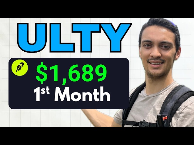 How Much I Made in Dividends from YieldMax's ULTY in 1 Month