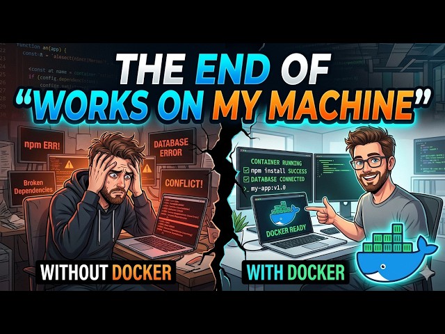 Stop Wasting Hours on Setup: Run Your Full Stack App Anywhere with Docker