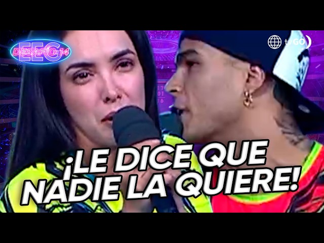 EEG Desafío 14: Leandro Cabello and Rosángela Espinoza clash in heated confrontation (TODAY)