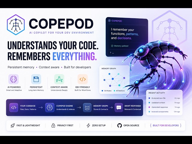 Copepod: Repository Memory Layer powered by Cognee | Team Null Pointers