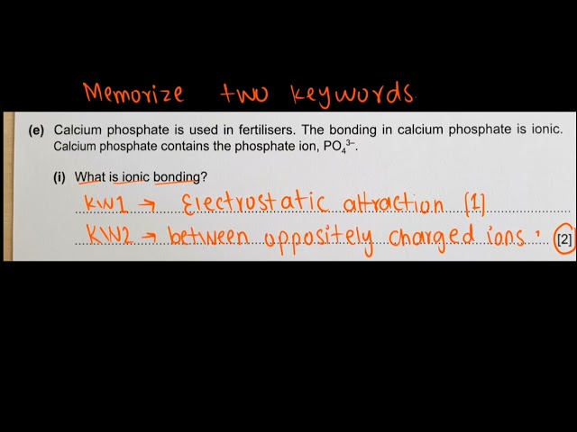 Ionic bonding | o level chemistry 5070 IGCSE chemistry 0620