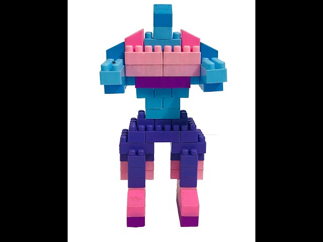 Transformer 6 | How to Build Boltbot 🤖 Easy Block Building Tutorial | Creative Build Blocks