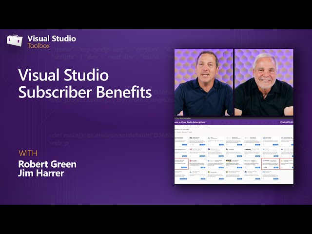 New Visual Studio Subscriber Benefits (VS Live!, Dometrain & DevForge)