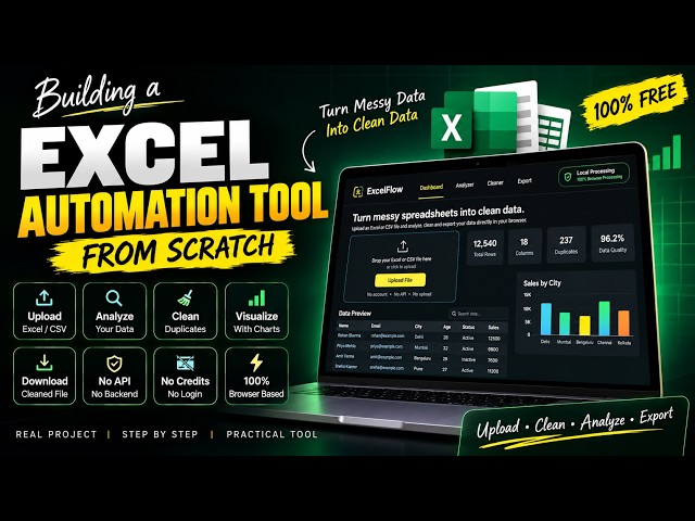 Building a FREE Excel Automation Tool From Scratch | Part - 1