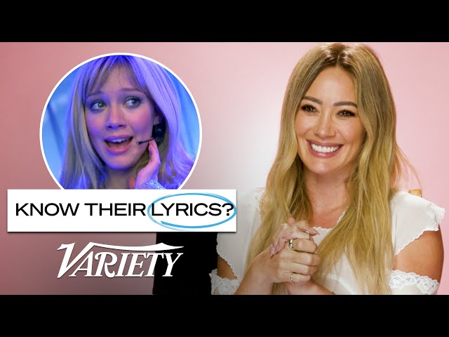 Does Hilary Duff Know Her Lyrics?
