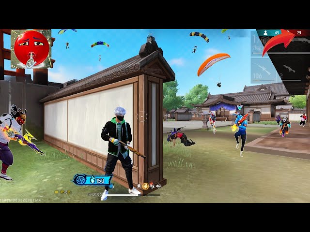 MAC10+M4A1+ 99%Rate Solo vs Squad Handcom #freefire 