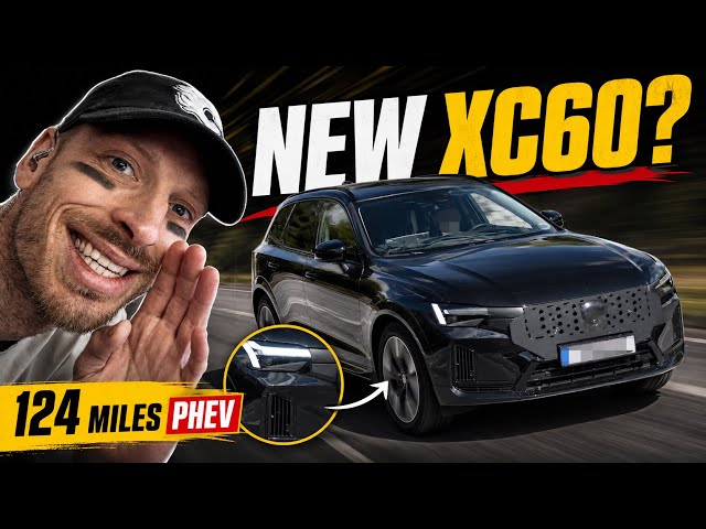 2028 Volvo XC60 Facelift Spied! 124-Mile Plug-in Hybrid Range?