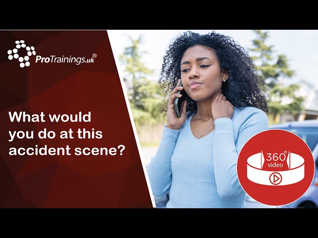 What would you do at this accident scene?