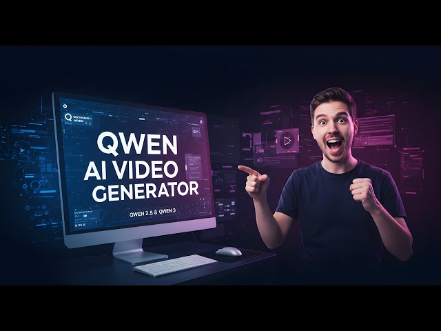🚀 Qwen AI Video Generator Tutorial | Qwen 2 5 & Qwen 3 Video Generation Explained! 🔥