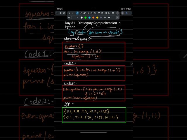 Python Day 31 | Dictionary Comprehension Explained