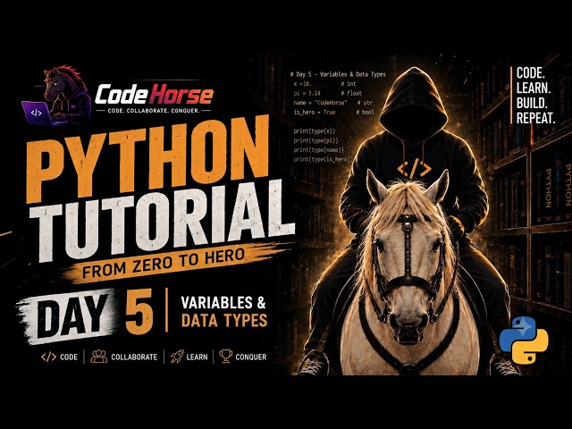 Python Tutorial for Complete Beginners — Day 5 of 15