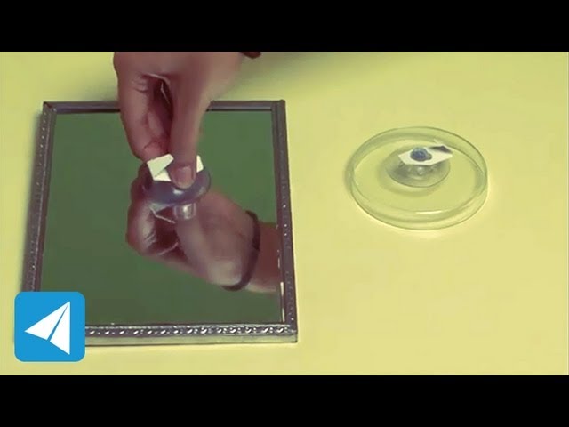 Suction cup holds onto to surfaces | Atmospheric Pressure | Physics