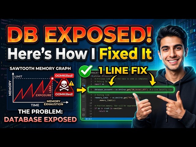 I Accidentally Exposed My Database: Here's How I Fixed It