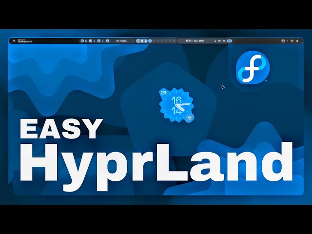 The Easiest Hyprland Setup Ever (Fedora Edition) 💖 Made for Beginners