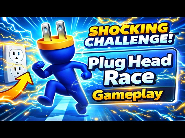 Plug Head Race Walkthrough: Best 3D Battery Racing Game!