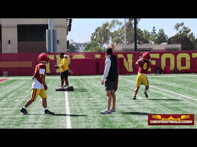 Sights and sounds from USC’s 15th practice of fall camp