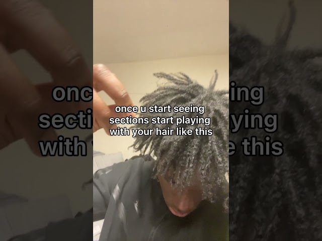 Freeform Dreads Tutorial 💈 #freeform #freeformlocs #freeformdreads #dreads #hairstyle