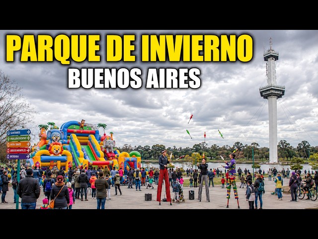 【4K】Vacaciones de Invierno al PARQUE DE LA CIUDAD 2026, Buenos Aires | PARQUE DE INVIERNO