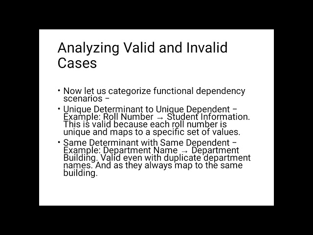ICT ELRC - Functional Dependencies in DBMS