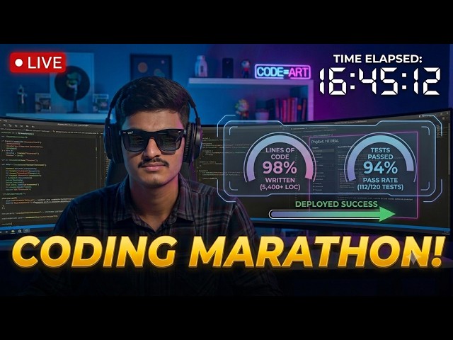 Java Coding Live Stream || Coding Marathon || Programming Live 👨‍💻