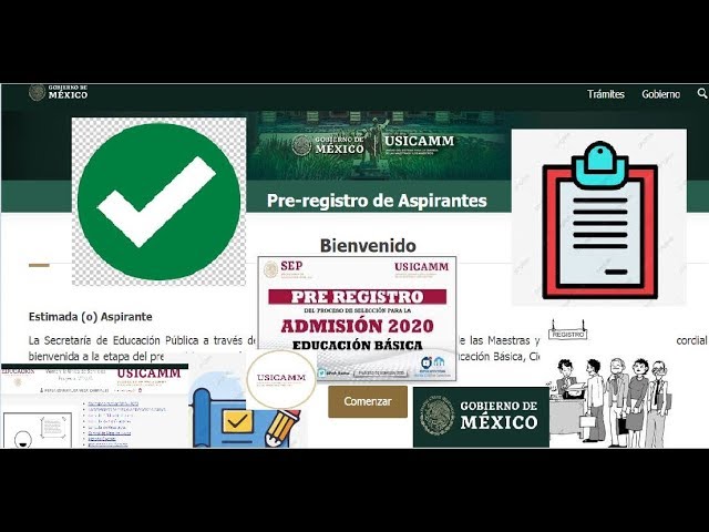 YA SE ABRIÓ EL REGISTRO ADMISIÓN EDUCACIÓN BÁSICA 2020 USICAMM