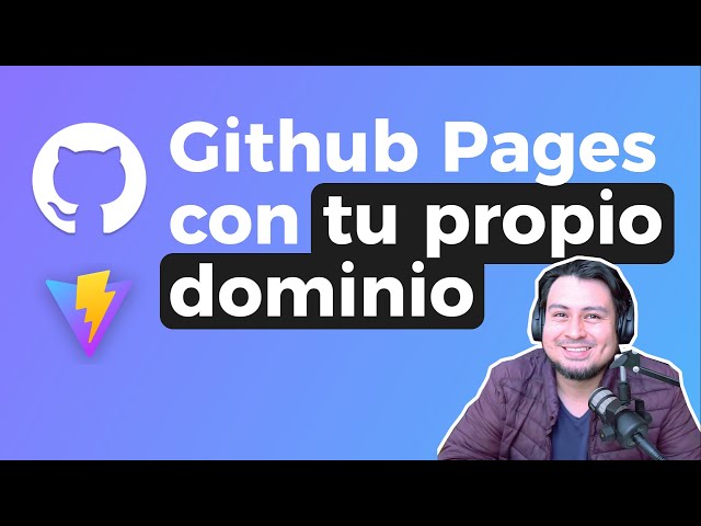 How to add your own domain to a repo with GitHub Pages
