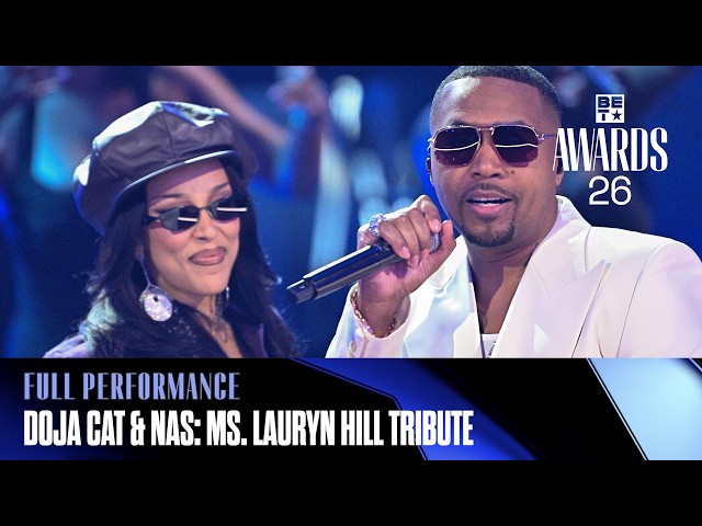 Doja Cat & Nas Perform "If I Ruled the World (Imagine That)" at 2026 BET Awards