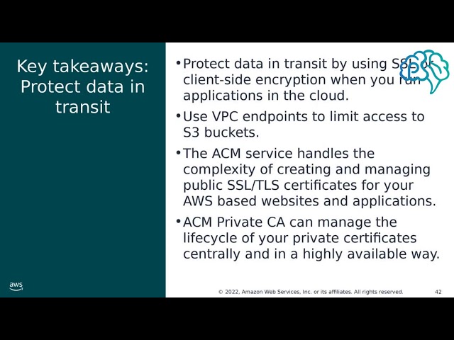 AWS Security Ep. 2, Module 5: Data Protection