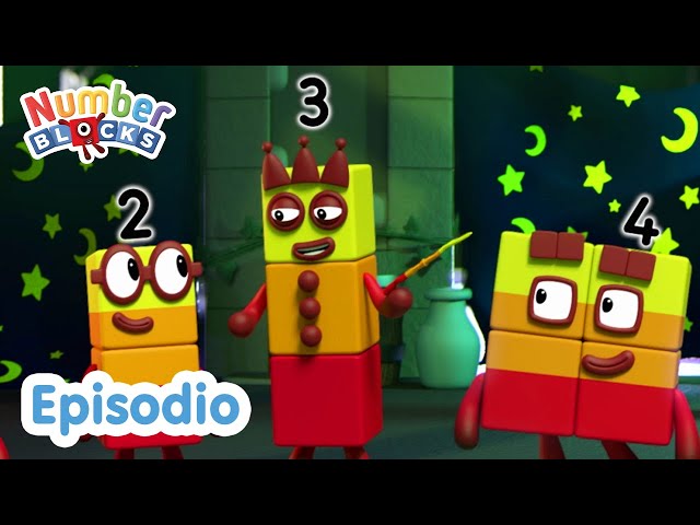 @Numberblocks en Español | Episodios completos | ¿Ahora nos ves?