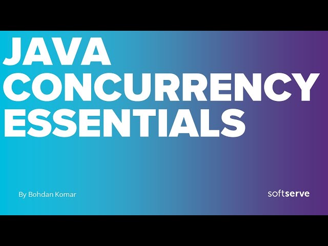 Java Concurrency Essentials by Bogdan Komar