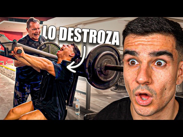 Broccoli Hair vs. Old School Bodybuilder *very hardcore*