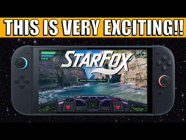 EXCLUSIVE NEW Star Fox Switch 2 Gameplay REVEALED