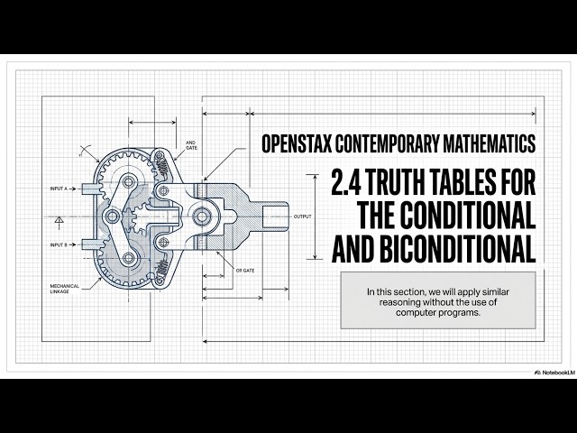 2.4 Truth Tables for the Conditional and Biconditional  | Contemporary Mathematics