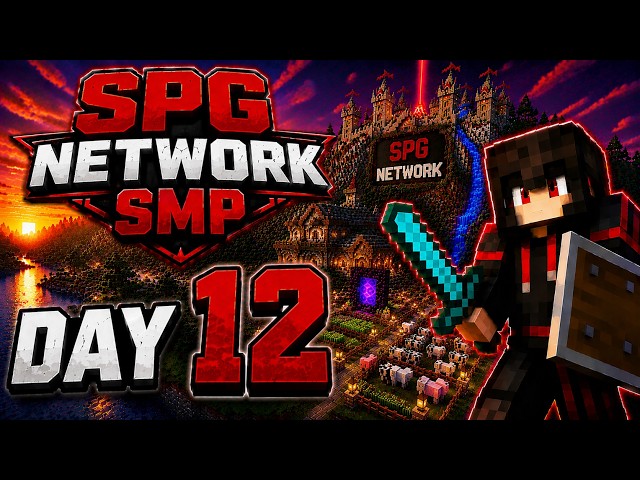 Minecraft SPG Network SMP Day 12 | Base Disaster | #minecraft #manhunt