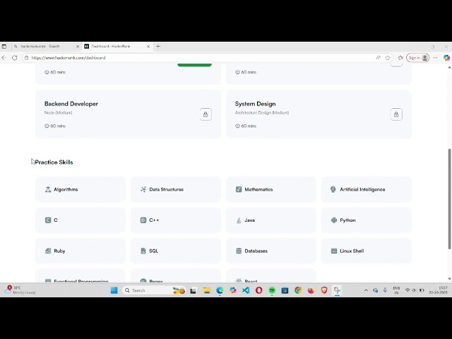 Exploring Hacker Rank Challenges