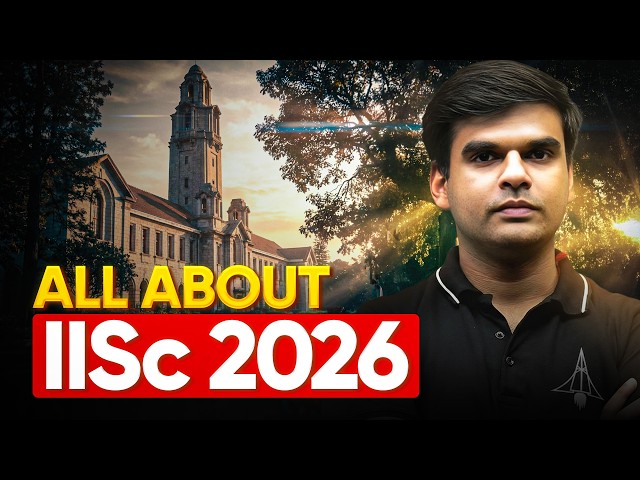 IISc Bangalore 2026 | Why AIR-1 & AIR-10 Prefer IISc Over Top IITs