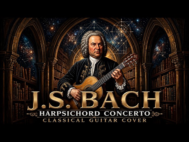 J.S. BACH - HARPSICHORD CONCERTO | Classical Guitar Cover