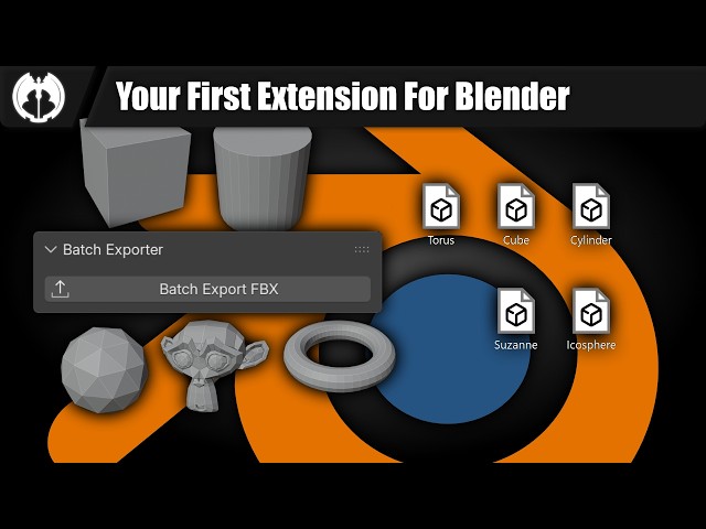 Building a Batch Asset Exporter Extension from Scratch