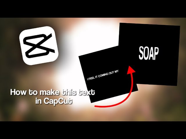 How to make stretching + fading in text in CapCut
