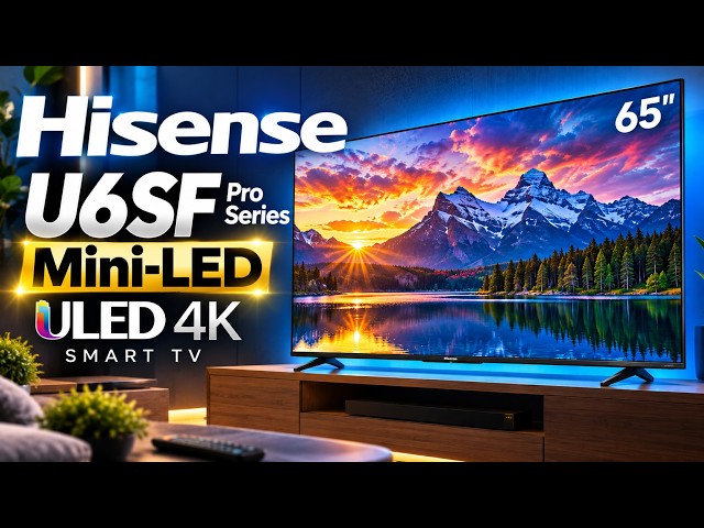 Is This the Best Value of 2026? | Hisense U6SF Pro Mini-LED Smart TV