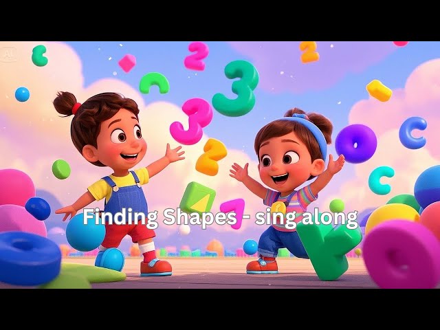 Shapes in Our World! | Fun & Educational Sing-Along for Kids | Learn Shapes with Music! #kids #song