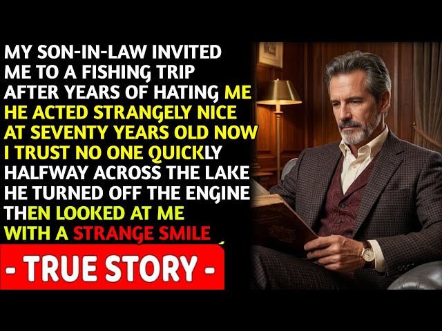 "My Son-in-Law Invited Me to a Fishing Trip After Years of Hating Me… Then He Turned Off the Engine🥺