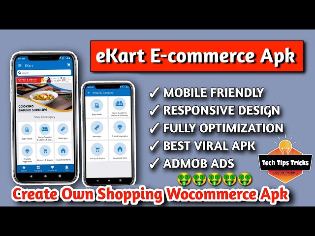 E-Commerce Food Store App - Source Code - Make Money Online - 2020 Tech Tips Tricks